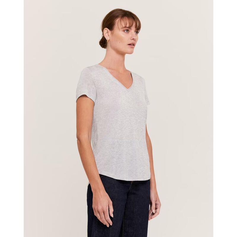 SABA Antonia V Neck Tee image number 6